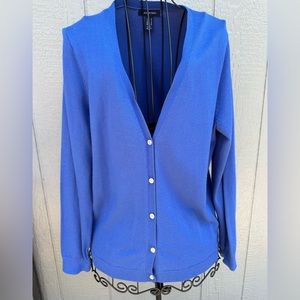 Land’s End Royal Blue Cardigan